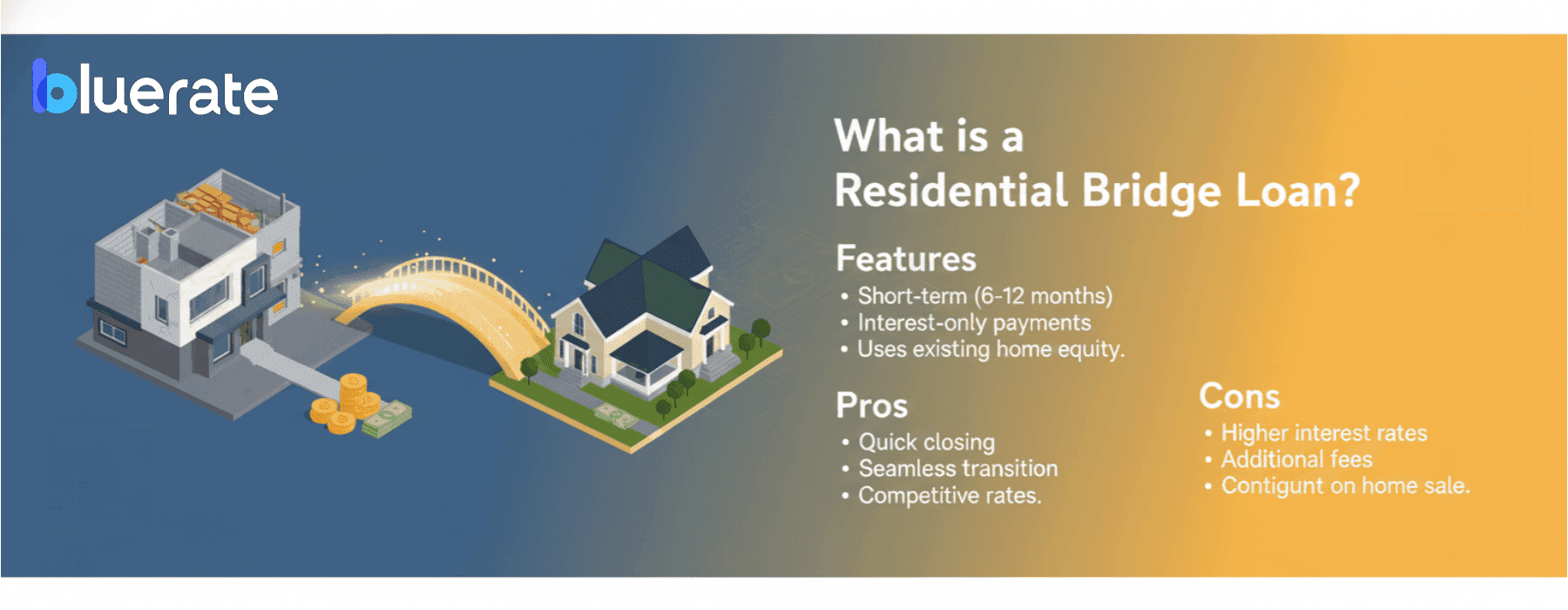 What is a Residential Bridge Loan? Features, Pros & Cons