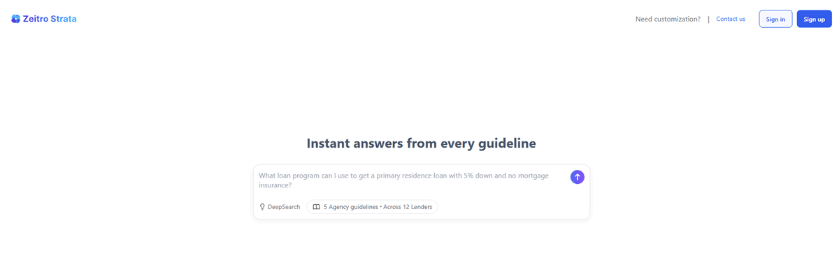 Zeitro Strata Review: World's No.1 Best Mortgage Guidelines Checker