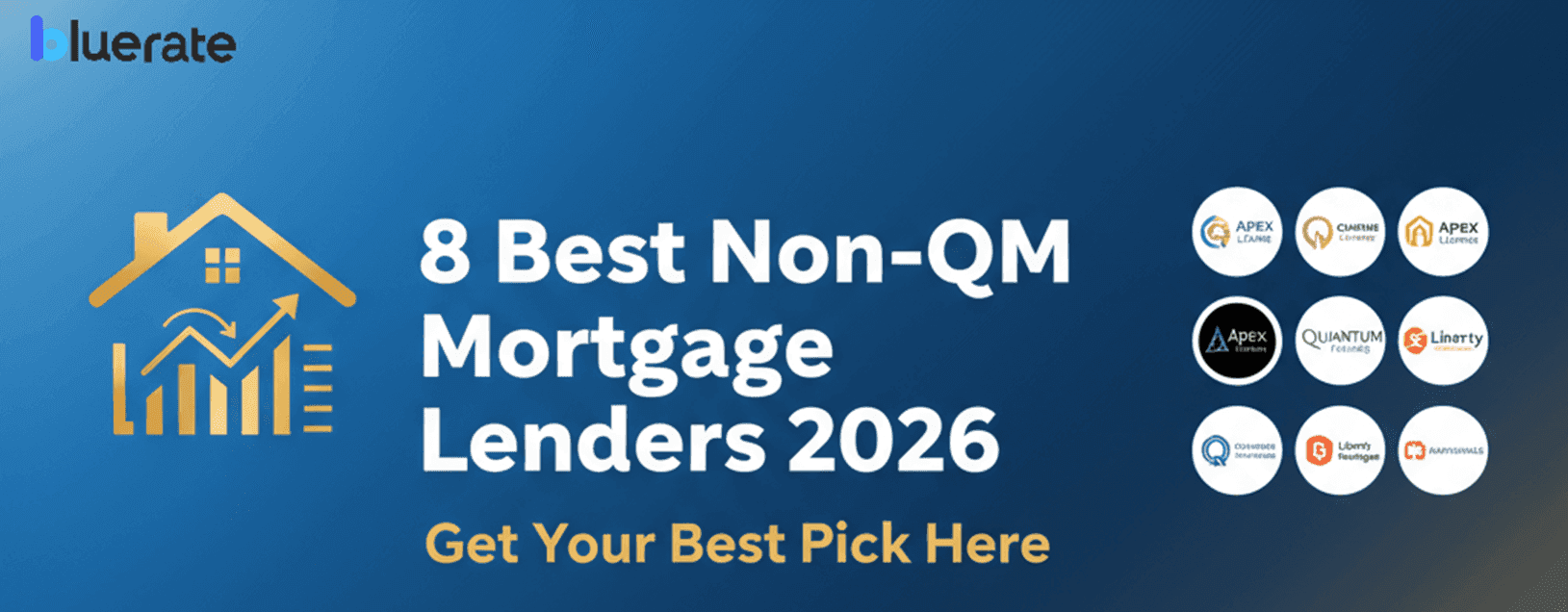 8 Best Non-QM Mortgage Lenders 2026: Get Your Best Pick Here